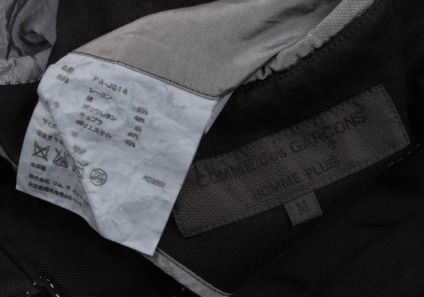 CDG Homme Plus 08SS Dyed Rayon Stitch Jacket Black Size M