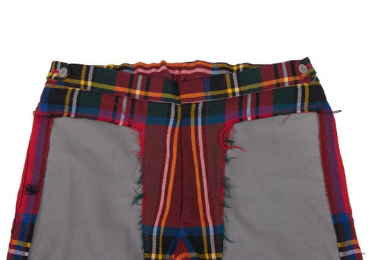 COMME des GARCONS HOMME PLUS 00AW Check Pants Red Size M
