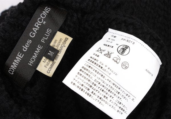 COMME des GARCONS HOMME PLUS 15AW Distressed Knit Size M