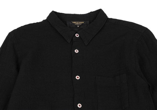 COMME des GARCONS HOMME PLUS Garment Dye Shirt Black Size M