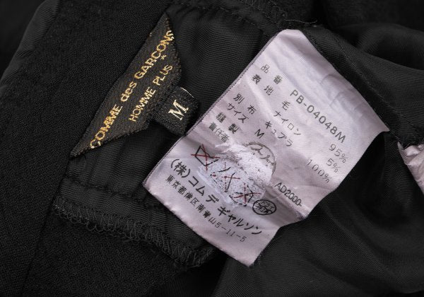 COMME des GARCONS HOMME PLUS Garment Dye Shirt Black Size M