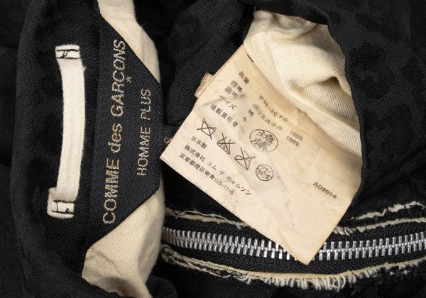COMME des GARCONS HOMME PLUS 14AW Jacket Black Size S