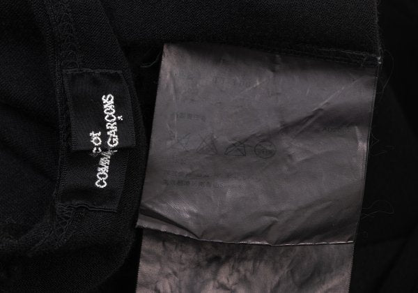 tricot COMME des GARCONS Garment Dyed T-Shirt Black Size S
