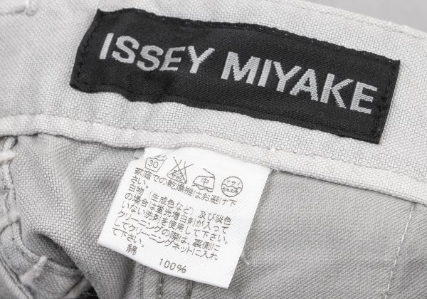 ISSEY MIYAKE MEN 03AW Cotton Side Stitch Pants Gray Size 1
