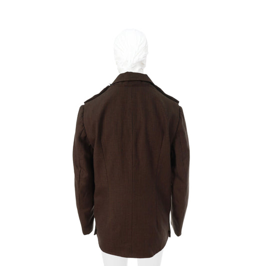 UNDERCOVER 1998 A/W Brown Red Wool Jacket