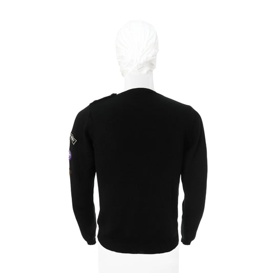 RAF SIMONS 1998 A/W Wool Sweater Black Size 46