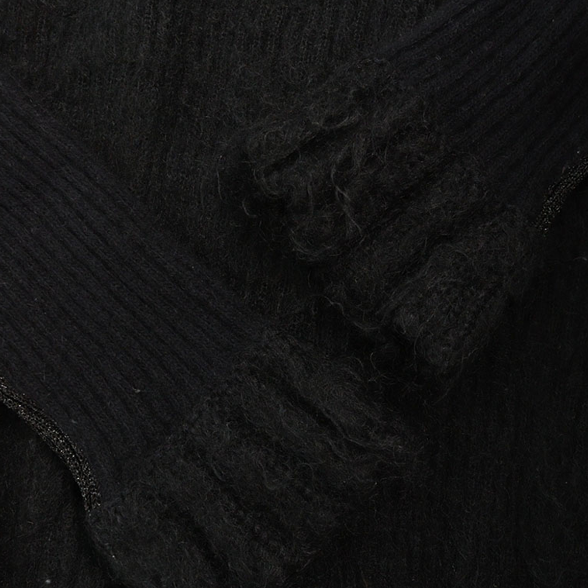 UNDERCOVER 2000 A/W Black Mohair Knit Size M