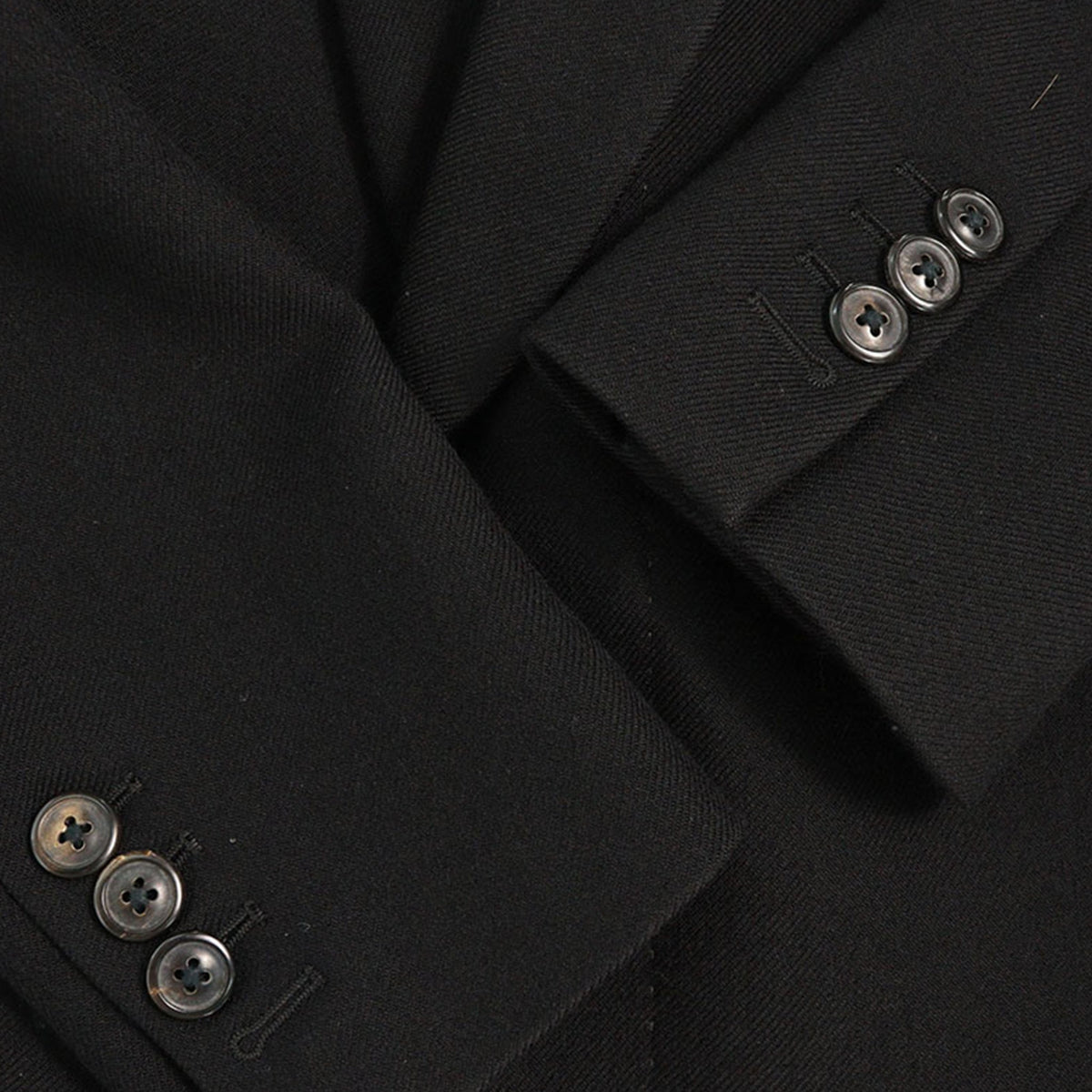 Maison Martin Margiela ⑭ 2006 A/W Wool Coat Black Size 44