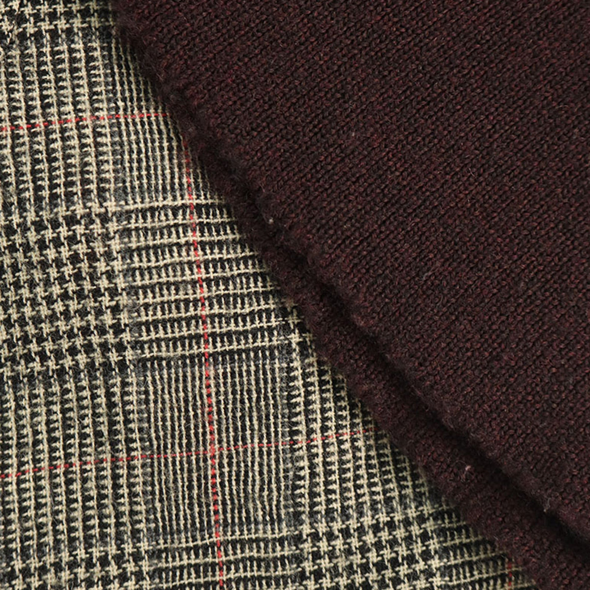 UNDERCOVER 2004 A/W Gray Bordeaux Wool Dress Size S