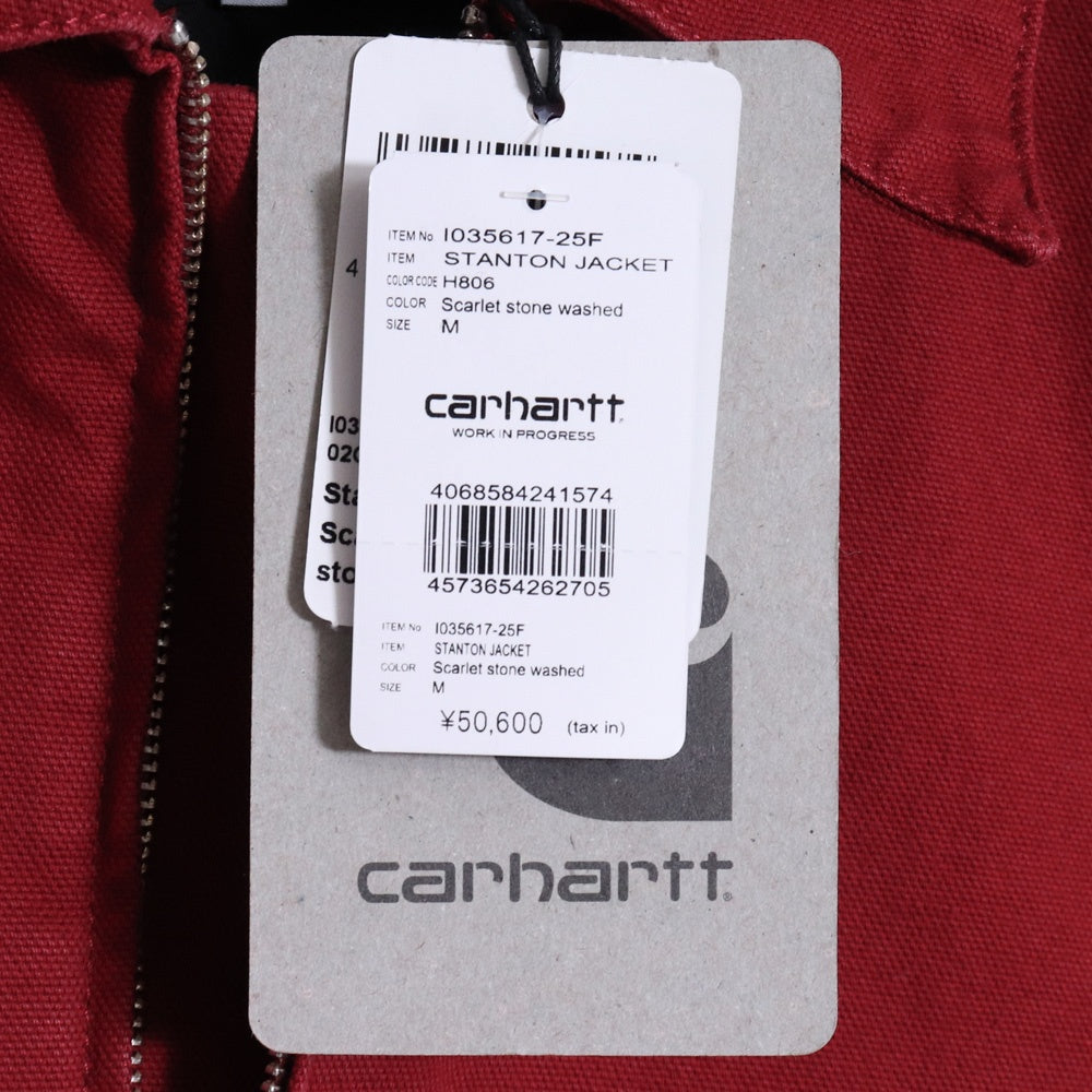 CARHARTT WIP 25AW Stanton Work Jacket Red Size M
