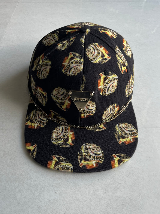 Joyrich Black Logo Cap Adjustable Size FREE