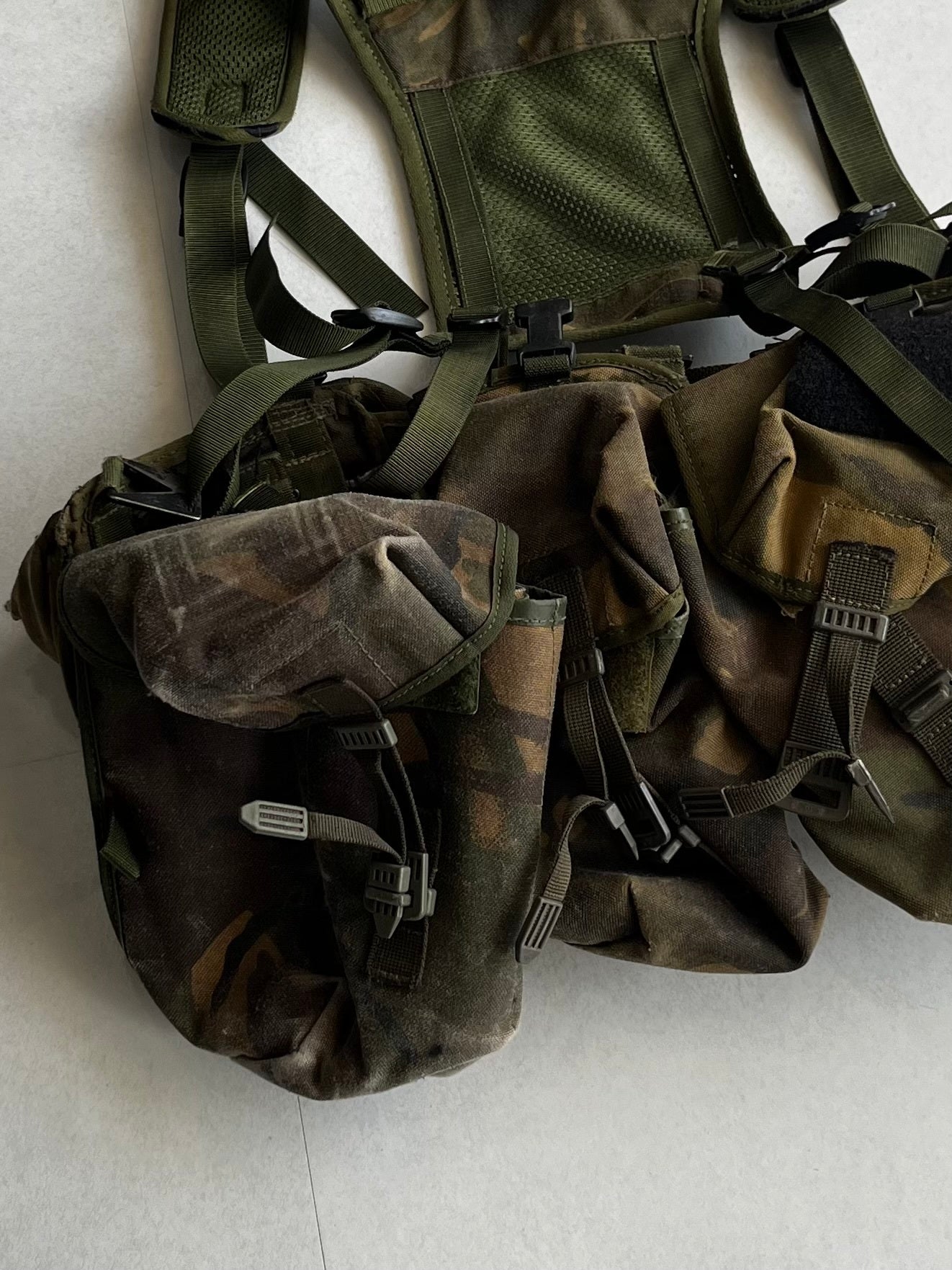 VINTAGE Gimmick Design Military Vest