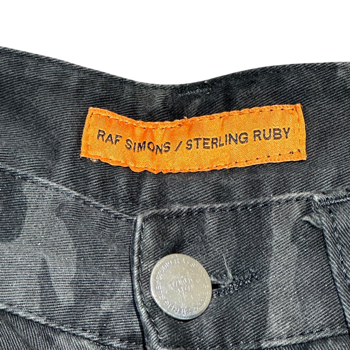 RAF SIMONS 14AW "STERLING RUBY" Camo Skinny Multi Ring Size 44