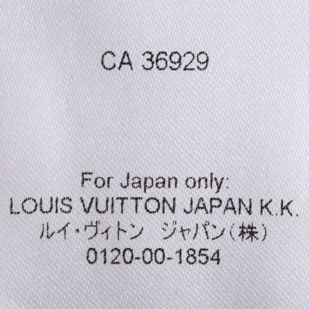 Louis Vuitton Embossed Pocket Long-Sleeve Shirt White Size S