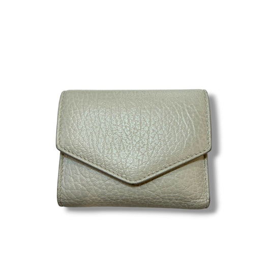 MAISON MARGIELA Trifold Compact Wallet White Size UNI