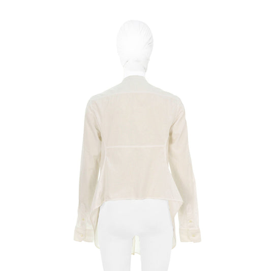 Celine CÉLINE by Phoebe Philo White Cotton Dress Size 34