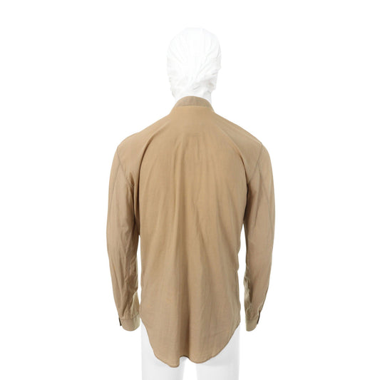 Helmut Lang 2004SS Cotton Long Sleeve Shirt Beige Size 38