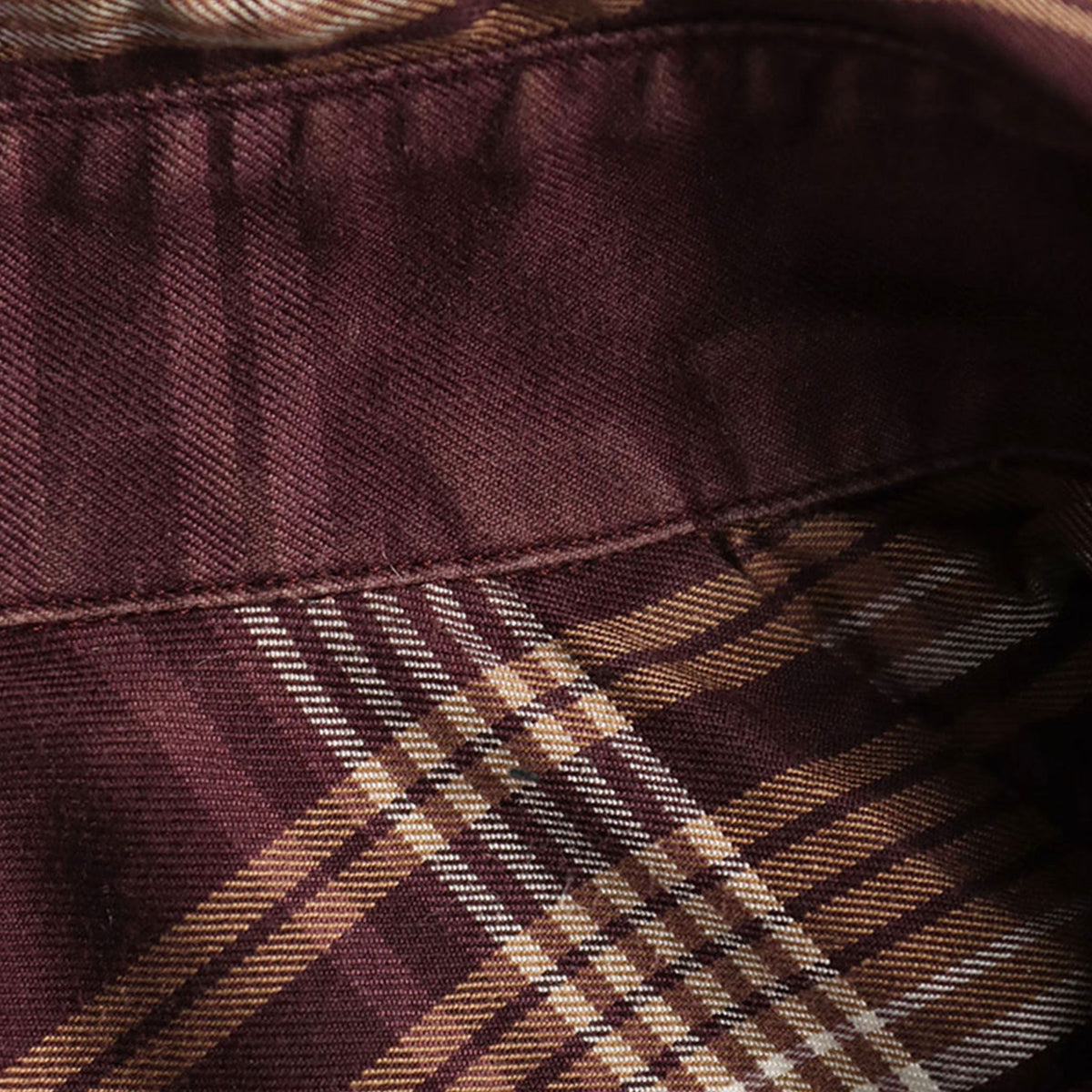 NUMBER (N)INE 2009 S/S Cotton Silk Long Sleeve Shirt Bordeaux Size 2