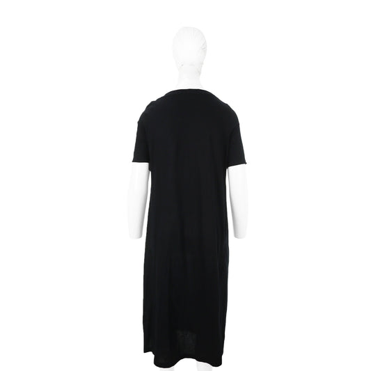 VERONIQUE BRANQUINHO Cotton Dress Dark Navy Size 40