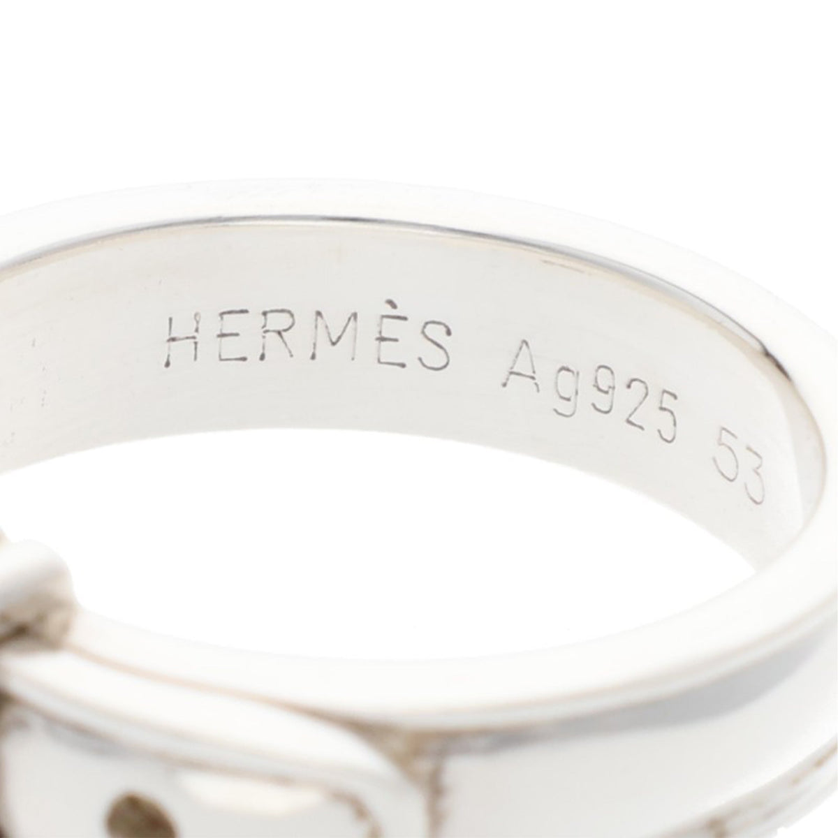 Hermes HERMÈS Silver 925 Ring