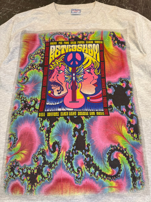 Vintage Gray Cotton Tee Size L