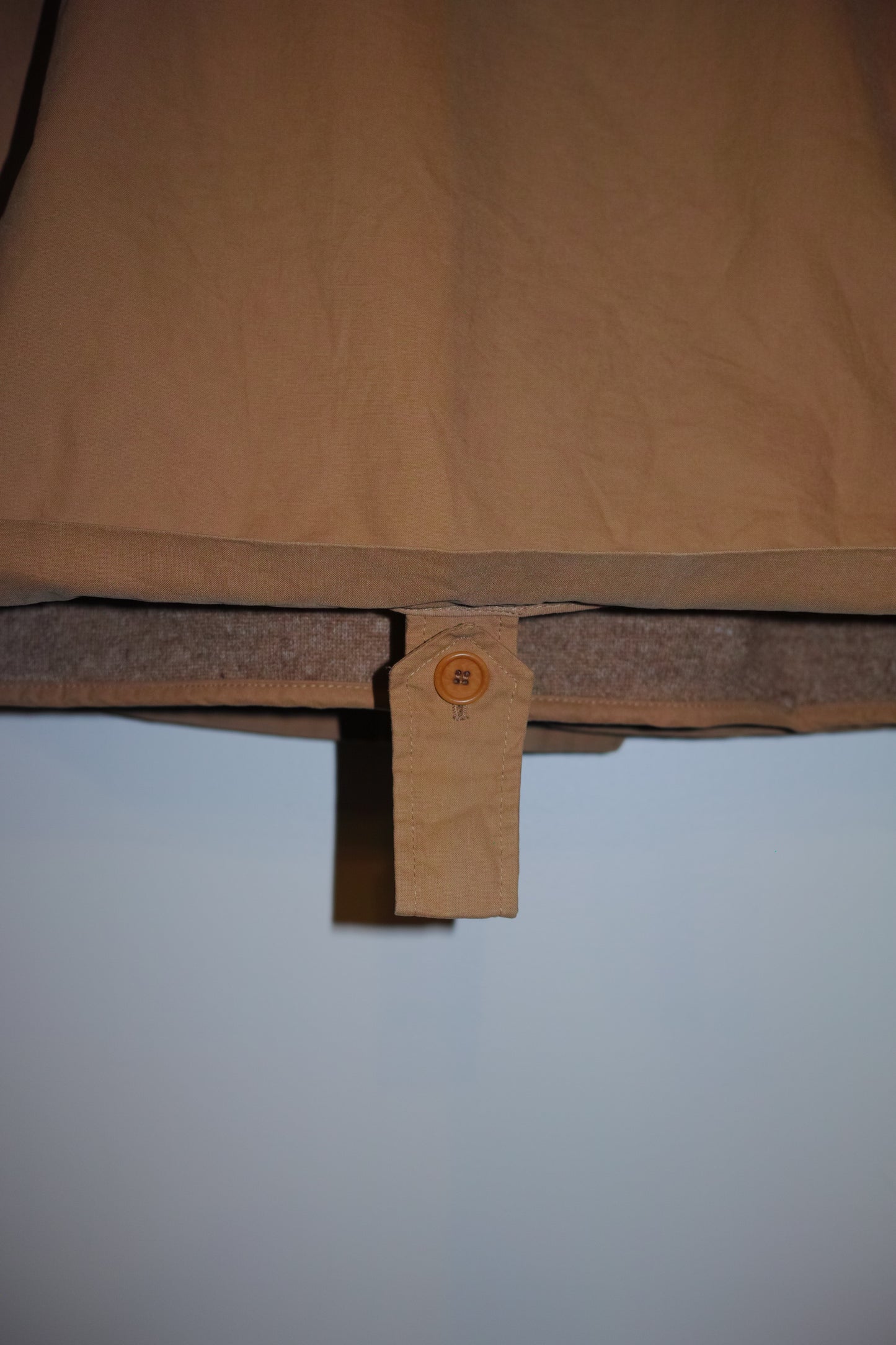 Helmut Lang - HELMUT LANG 00's Hooded Mods Coat With Liner Beige Size 46