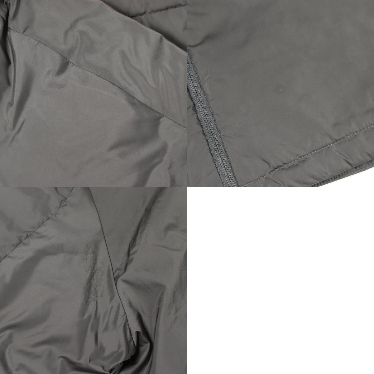 MONCLER TINIAN Hooded Nylon Down Jacket Gray Multi Size 1