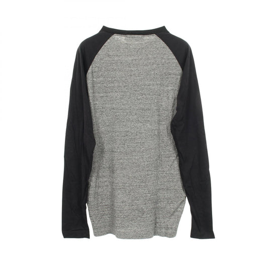 DSQUARED2 Caten Twins Distressed Raglan T-Shirt Gray Size S