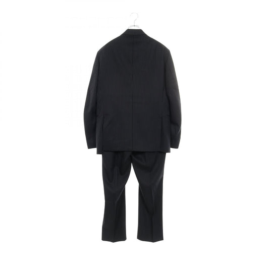 LOUIS VUITTON Pont Neuf Fit Wool Suit Navy Size 50