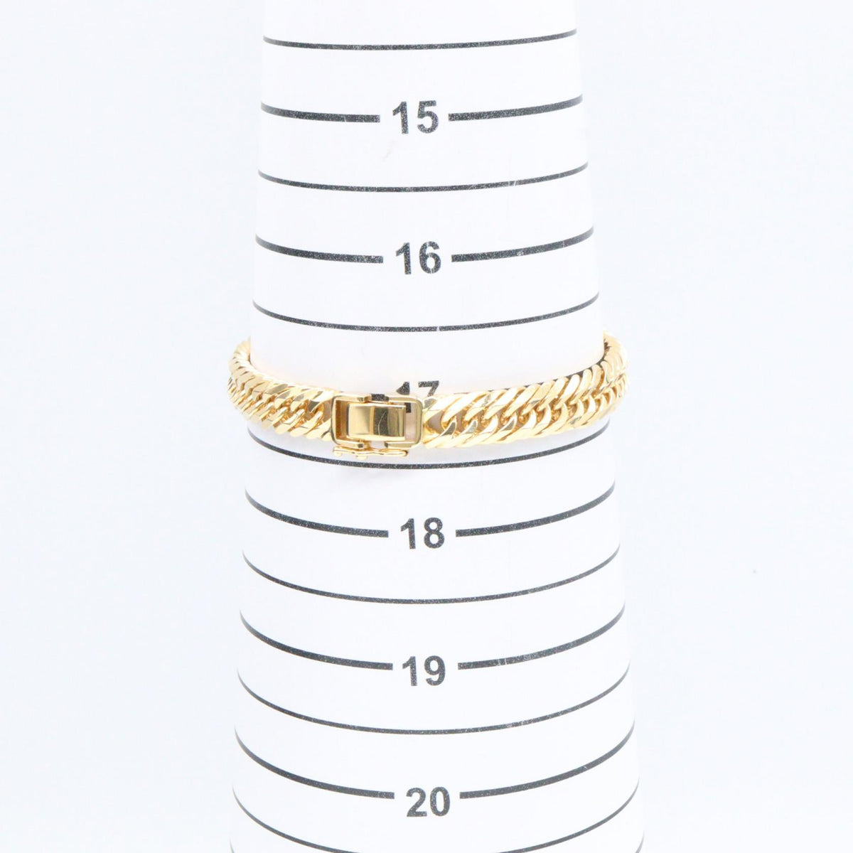 JEWELRY K18 Yellow Gold 6-Sided T Kihei Bracelet