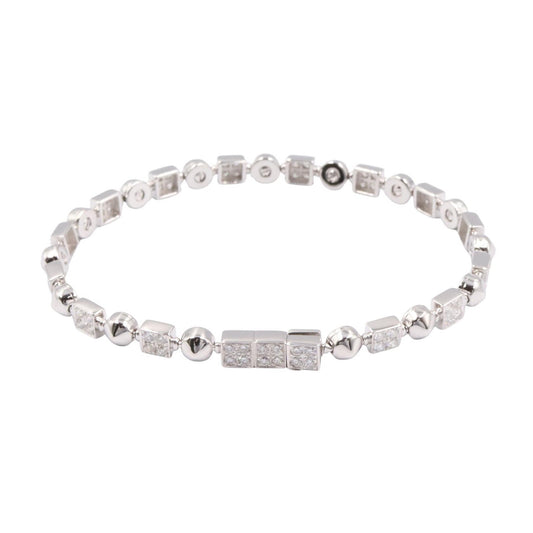 BVLGARI Lucia Diamond K18WG Bracelet