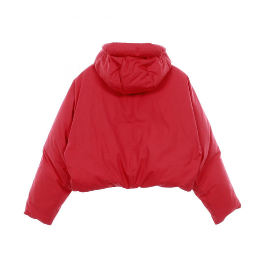 PRADA Down Jacket Red Cotton Size 36