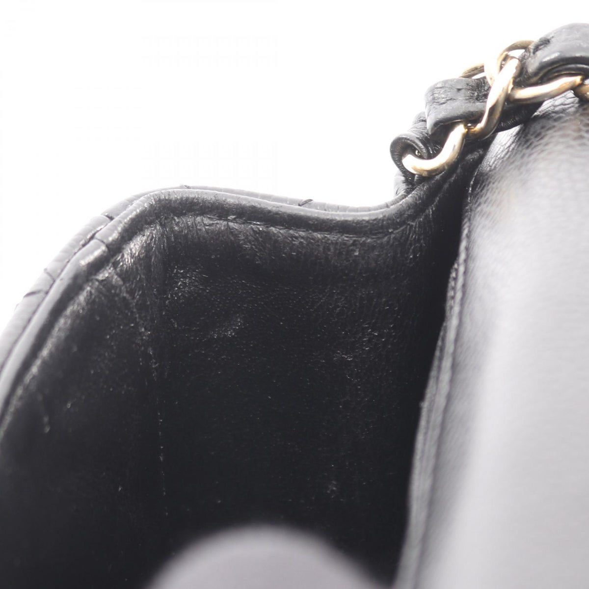 CHANEL Mini Matelasse Calfskin Bag, Black