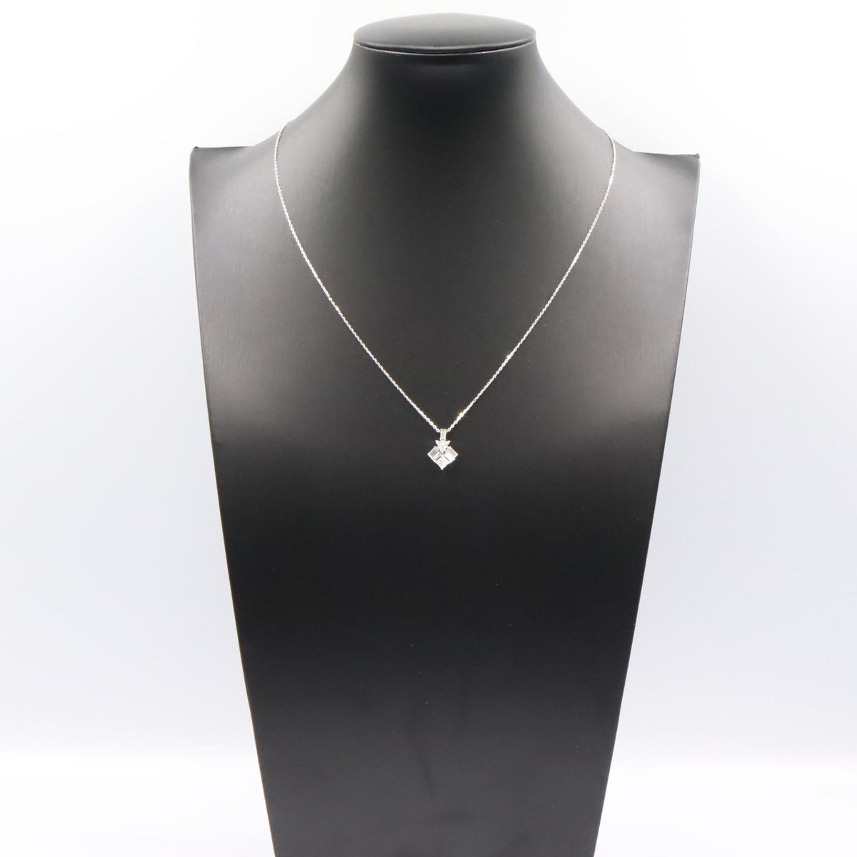 CARTIER Diamond Reflection K18WG Necklace