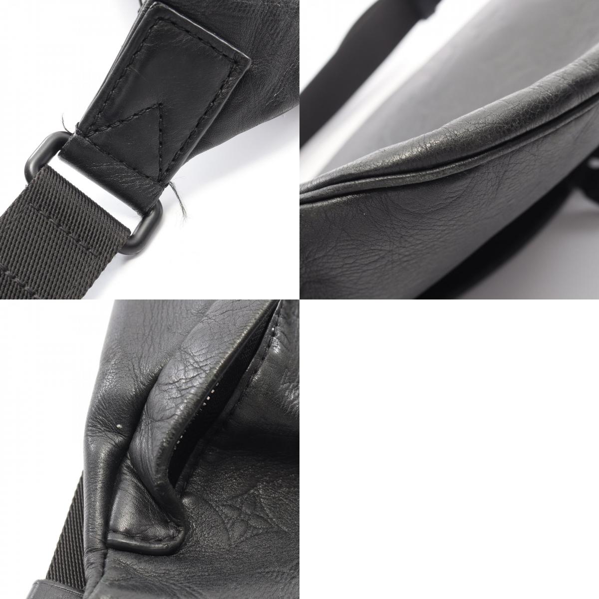 LOUIS VUITTON Discovery Monogram Shadow Bumbag Black Bag