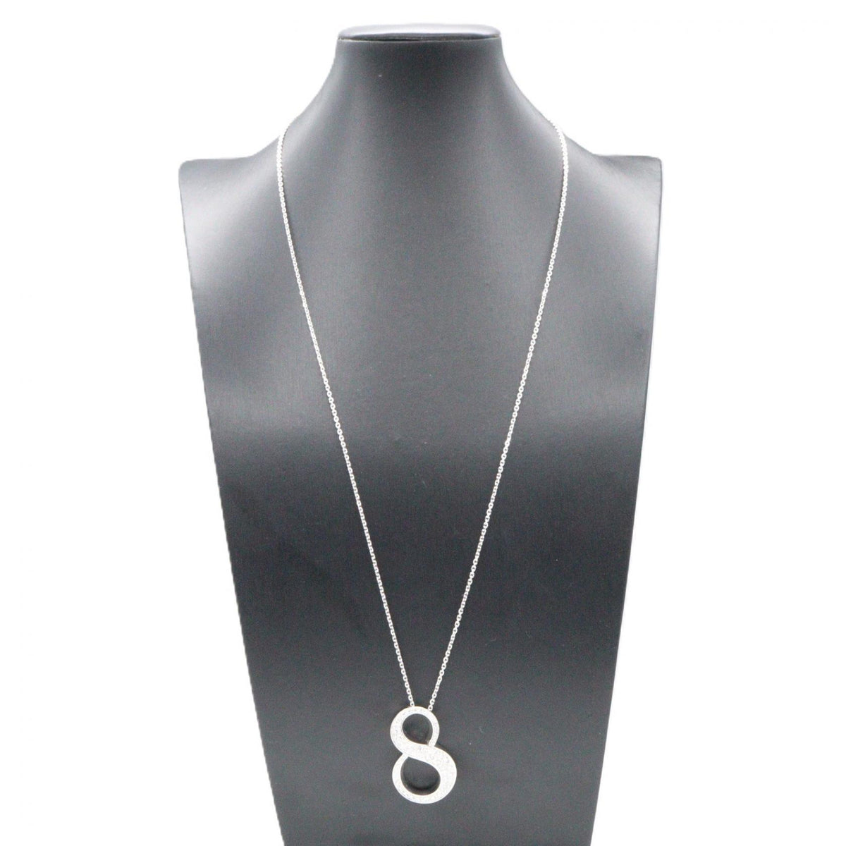 JEWELRY K18WG Diamond 1.34ct Necklace