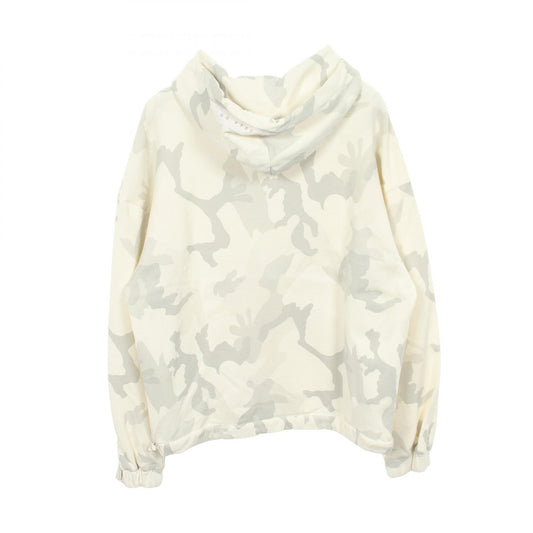 DOLCE & GABBANA Camo Half-Zip Hoodie Size S
