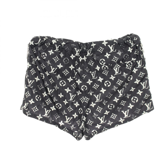 LOUIS VUITTON Monogram Nylon Shorts Size 36
