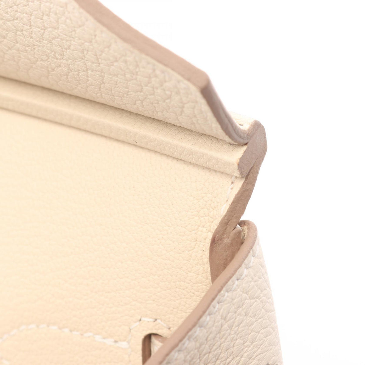 HERMES Birkin 30 Craie Togo Hardware Bag