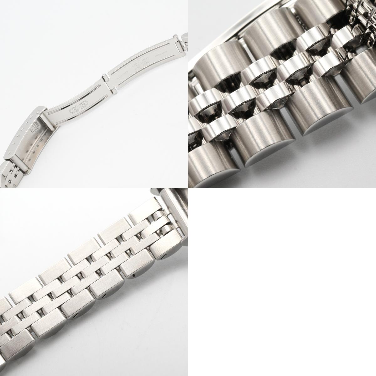 ROLEX Datejust F-Serial Watch Steel White