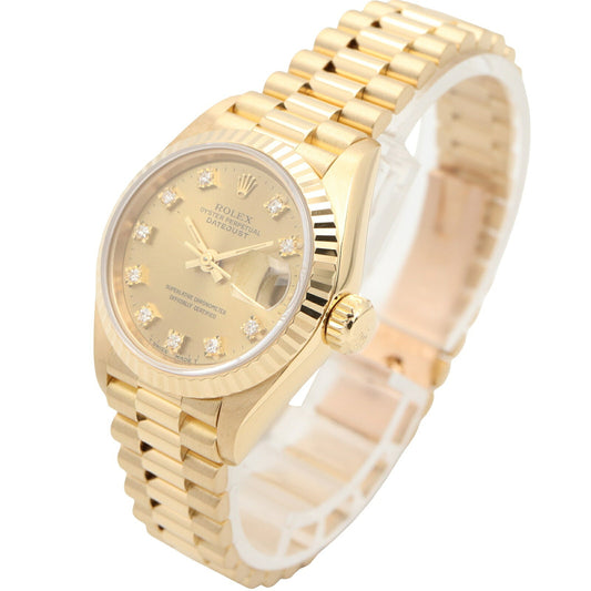 ROLEX Datejust 10-Point Gold 69178G Watch
