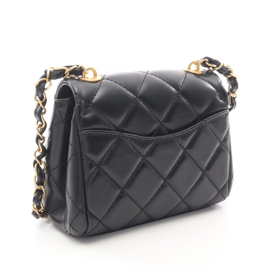 CHANEL Matelasse Small Flap Bag Black