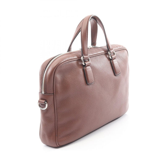 GUCCI Interlocking G Leather Briefcase
