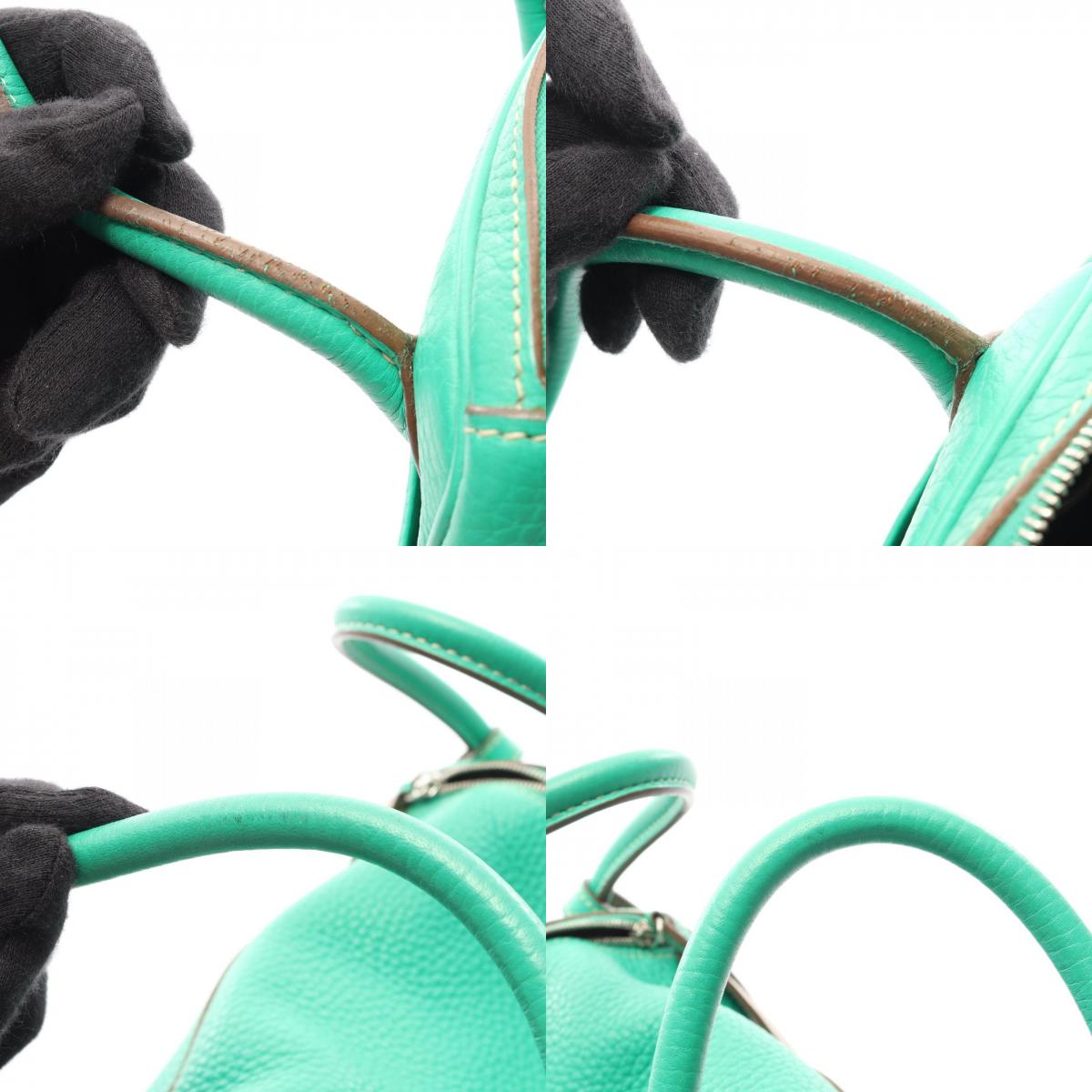 HERMES Lindy 26 Verso Mint Shoulder Bag