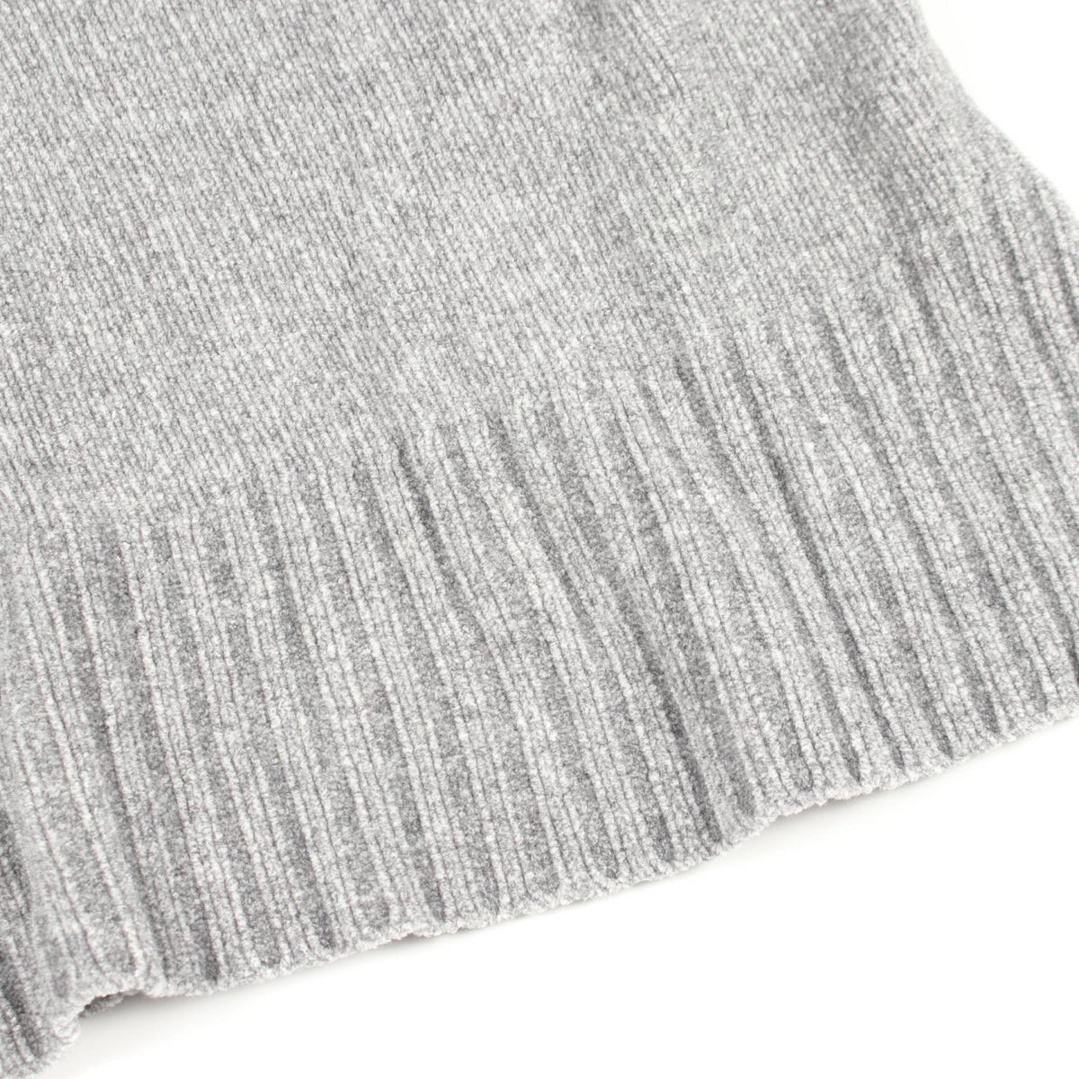 Emporio Armani Gray Black High-Neck Knit Sweater Size M