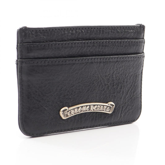 CHROME HEARTS CH Cross Leather Card Holder Card Case