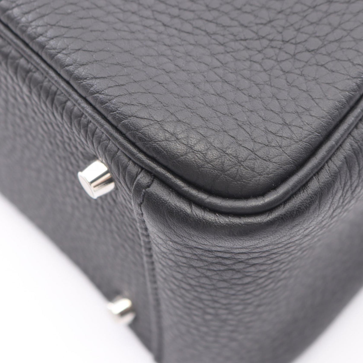 HERMES Lindy Mini Clemence Leather Shoulder Bag