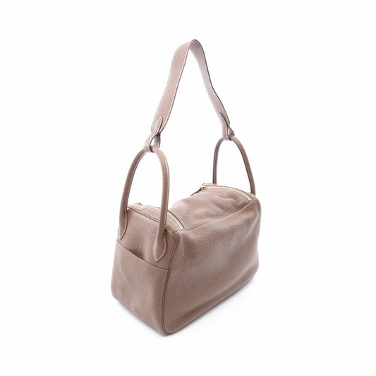 HERMES Lindy 30 Etoupe Shoulder Bag