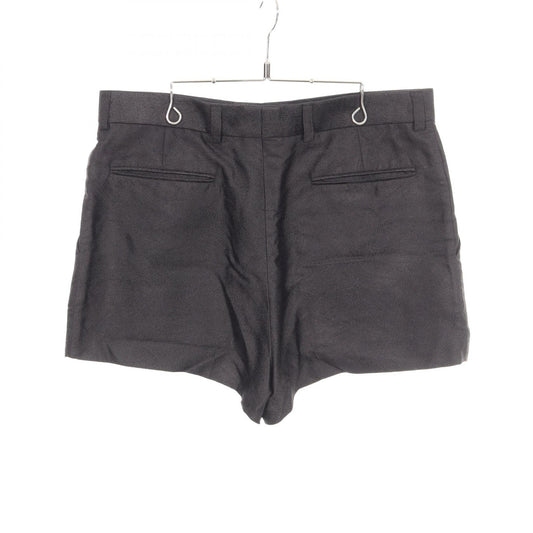 Dior Black Jacquard Silk Shorts Size 48