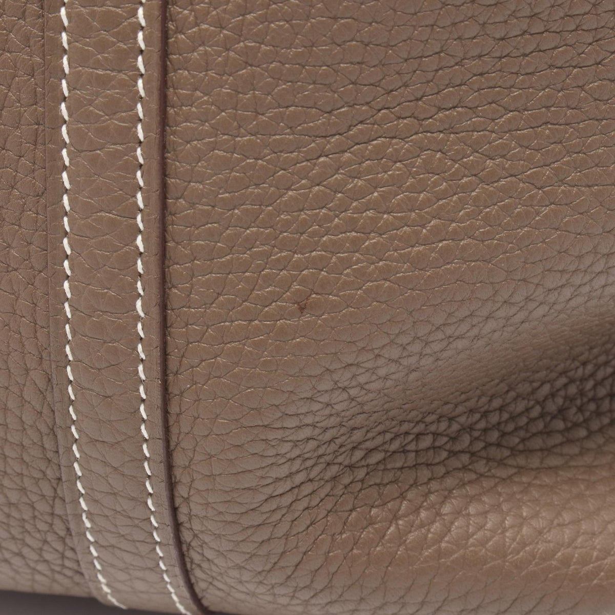 HERMES Picotin Lock MM Taurillon Bag Gray
